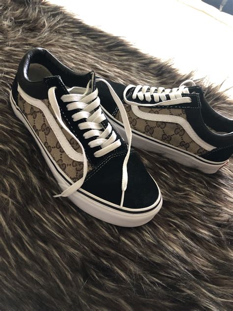 vans old skool x gucci купить